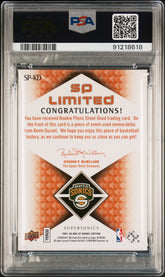 2007 SP Rookie Edition SP Limited Jersey Kevin Durant SP Rookie RC PSA 10 pop 5